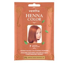 Venita Henna Color ziołowa odżywka koloryzująca z naturalnej henny 7 Miedziany