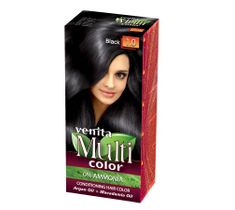Venita MultiColor pielęgnacyjna farba do włosów 1.0 Czerń