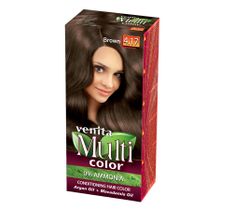 Venita MultiColor pielęgnacyjna farba do włosów 4.17 Brąz