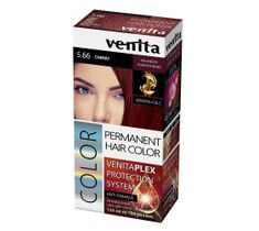 Venita Plex Protection System Permanent Hair Color farba do włosów z systemem ochrony koloru 5.66 Cherry