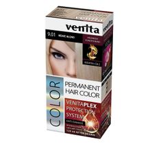 Venita Plex Protection System Permanent Hair Color farba do włosów z systemem ochrony koloru 9.01 Beige Blond