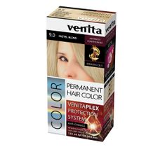 Venita Plex Protection System Permanent Hair Color farba do włosów z systemem ochrony koloru 9.0 Pastel Blond