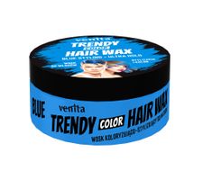 Venita Trendy Color Hair Wax koloryzujący wosk do stylizacji włosów Blue 75g