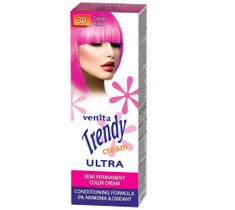 Venita Trendy Cream Ultra krem do koloryzacji włosów 30 Candy Pink