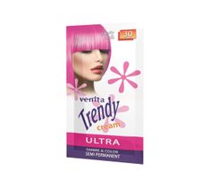Venita Trendy Cream Ultra krem do koloryzacji włosów 30 Candy Pink (35 ml)