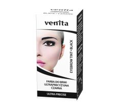 Venita Ultraprecyzyjna farba do brwi Czarny 30g