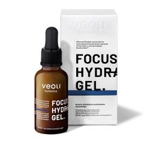 Veoli Botanica Focus Hydration Gel nawilżające serum żelowe z potrójnym kwasem hialuronowym i fermentem z czarnej herbaty kombuchka (30 ml)