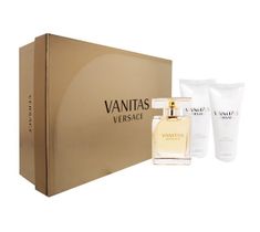 Versace Vanitas zestaw woda perfumowana spray 50ml + balsam do ciała 50ml + żel pod prysznic 50ml (1 szt.)