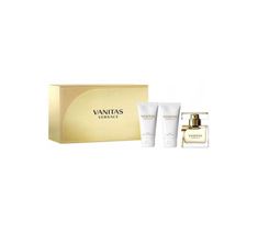 Versace Vanitas zestaw woda perfumowana spray 50ml + balsam do ciała 50ml + żel pod prysznic 50ml