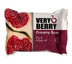 Very Berry Fig & Argan Oil mydło do każdego typu skóry kremowe w kostce 100 g