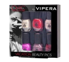 Vipera Chic Vacation Beauty Pics zestaw lakierów do paznokci nr 3 6x5.5ml