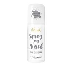 Virtual Spray My Nail Lakier do paznokci w sprayu Sophisticated Silver 50 ml