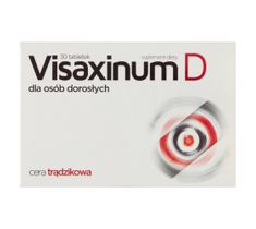 Visaxinum D suplement diety dla osób dorosłych z cerą trądzikową 30 tabletek
