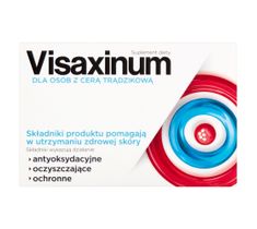 Visaxinum Suplement diety dla osób z cerą trądzikową 30 tabletek