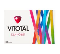 Vitotal Dla kobiet suplement diety 30 tabletek