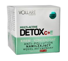 Vollare Cosmetics – Detox C + E Krem-koncentrat nawilżający na dzień SPF20 (50 ml)