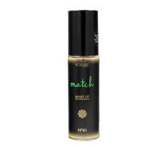 Vollare Cosmetics – Podkład przeciw niedoskonałościom Match nr 81 Buff (30 ml)