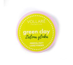 Vollare Loose Powder With Green Clay puder sypki z glinką zieloną (6 g)