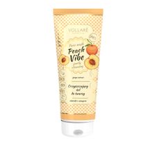Vollare VEGEbar Peach Vibe oczyszczający żel do mycia twarzy (150 ml)