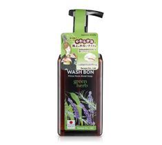 Washbon – Prime Foam Hand Soap oczyszczająco-kojąca pianka do mycia dłoni Green Herb (450 ml)