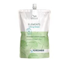 Wella Professionals Elements Calming Shampoo łagodzący szampon do włosów Refill 1000ml