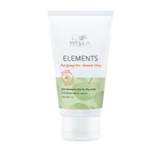 Wella Professionals Elements Purifying Pre-Shampoo Clay oczyszczająca glinka do stosowania przed myciem włosów szamponem (70 ml)