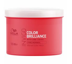Wella Professionals Invigo Color Brilliance Vibrant Color Mask Fine/Normal maska do włosów cienkich i normalnych uwydatniająca kolor (500ml)
