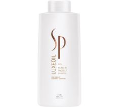 Wella Professionals SP Luxe Oil Keratin Protect Shampoo regenerujący szampon do włosów (1000 ml)