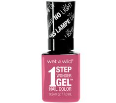 Wet n Wild 1 Step Wonder Gel Nail Color żelowy lakier do paznokci Missy In Pink 7ml
