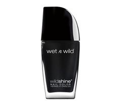 Wet n Wild Wild Shine Nail Color lakier do paznokci Black Creme 12.3ml