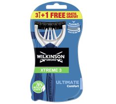 Wilkinson Xtreme3 Ultimate Plus jednorazowe maszynki do golenia dla mężczyzn (4 szt.)