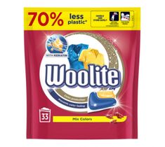 Woolite Mix Colors kapsułki do prania ochrona koloru z keratyną (33 szt.)