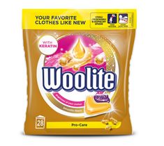 Woolite Pro-Care kapsułki do prania z keratyną 28szt