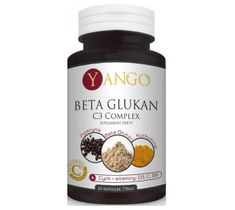 Yango Beta-Glukan C3 Complex 778mg suplement diety 60 kapsułek