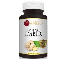 Yango Imbir Ekstrakt 420mg suplement diety 90 kapsułek