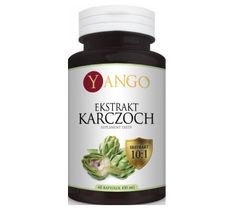 Yango Karczoch Ekstrakt 430mg suplement diety 60 kapsułek
