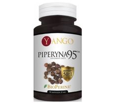 Yango Piperyna 95 25mg suplement diety 90 kapsułek