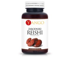 Yango Suplement diety Zarodniki Reishi 270mg suplement diety 100 kapsułek