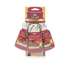 Yankee Candle Car Jar Bonus Pack zestaw zapachów samochodowych Black Cherry 3sztuki