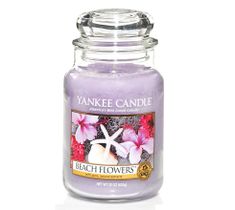 Yankee Candle Świeca zapachowa duży słój Beach Flowers 623g