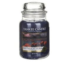 Yankee Candle Świeca zapachowa duży słój Blue Twilight Storm 623g
