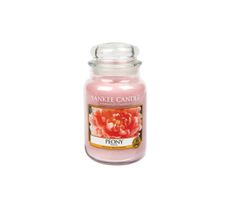 Yankee Candle Świeca zapachowa duży słój Peony 623g