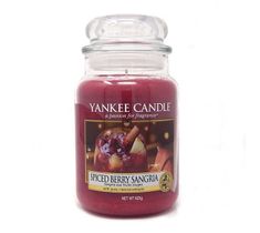 Yankee Candle Świeca zapachowa duży słój Spiced Berry Sangria 623g