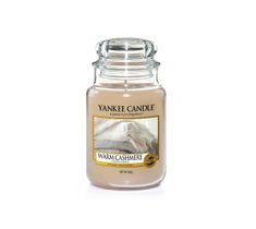 Yankee Candle Świeca zapachowa duży słój Warm Cashmere 623g