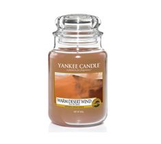 Yankee Candle Świeca zapachowa duży słój Warm Desert Wind 623g