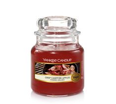 Yankee Candle – Świeca zapachowa mały słój Crisp Campfire Apples (104 g)