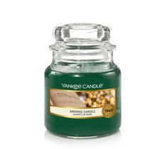 Yankee Candle – Świeca zapachowa mały słój Singing Carols (104 g)