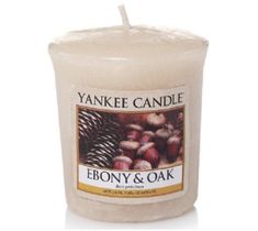 Yankee Candle Świeca zapachowa sampler Ebony & Oak 49g