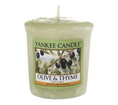 Yankee Candle Świeca zapachowa sampler Olive & Thyme 49g