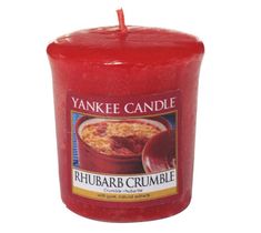 Yankee Candle Świeca zapachowa sampler Rhubarb Crumble 49g